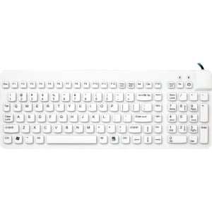 Man & Machine Low Profile Premium Waterproof Disinfectable Keyboard - (Best Low Profile Keyboard)