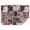 Pioneer Flower Floral, variant on Pioneer Flower Floral Print Pattern Rectangle Tablecloth 60"x84",Waterproof Polyester Rectangle Table Cloth, Wipeable Spillproof Polyester Tablecloth for Dining, Camping, Indoor and Outdoor