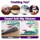 thumbnail image 4 of Anti Slip Rug Gripper 12 Pcs, Carpet Grippers for Carpeted Floor Washable Rug Grippers,for Laminate Hardwood Floors Tile Floors, 4 of 5