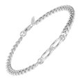 thumbnail image 1 of Joyous Love Chain Bracelet in Sterling Silver, 7.5, 1 of 2