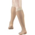 thumbnail image 4 of Bas de Compression Transparents, 15-20 mmHg, Longueur Genou pour Femmes, 20 Deniers, 4 of 5