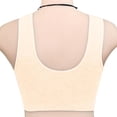 thumbnail image 5 of SDNall Bras for Women No Underwire Traceless Comfortable No Steel Ring Breathable Gathering Front Opening Buckle Everyday Bras, 5 of 9