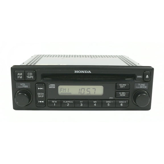 Restored Honda 2001-2002 Accord Radio AMFM Single Disc CD Receiver 39100-S84-A410-M1 2PA1 (Refurbished)