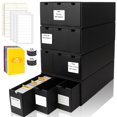 thumbnail image 1 of Caja de almacenamiento de tarjetas QLOUNI Trading con capacidad para más de 12 a 600 unidades, 1 of 8