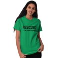 thumbnail image 3 of Rescued Favorite Breed Animal Lover Men's Graphic T Shirt Tees Brisco Brands L, 3 of 6