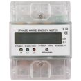thumbnail image 2 of 3 Phase 4 Wire Energy Meter 220/380V 5-80A Energy Consumption KWh Meter DIN Rail Installation Digita, 2 of 5