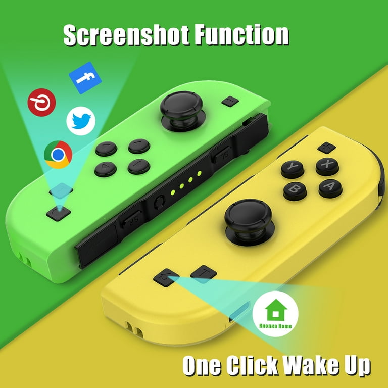 Bonadget Wireless Joy Pad for Nintendo Switch, L/R Game
