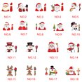 thumbnail image 4 of kurtrusly Car Stickers Car Rear Windshield Decals Christmas Decoration Waving Wiper Stickers Rear Window Wiper Decor, 4 of 6