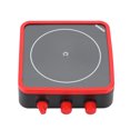 thumbnail image 3 of Bobina de música Bluetooth Altavoz de bobina de arco Juego de experimentos de transmisión inalámbrica para bricolaje Enchufe de EE. UU. 100‑240 V Círculo rojo Base negra, 3 of 9