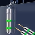 thumbnail image 5 of Upgraded Green Llavero con herramienta antiestática para manija de puerta, eliminador estático de coche, cuerpo humano, 5 of 5