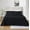 Black, variant on 1000 Thread Count 4 Piece Quality Sheet Set 15 Inch Deep Pocket 100% Egyptian Cotton Color White Stripe Size King