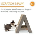 thumbnail image 5 of K&H Pet Products Stretch N' Scratch Cardboard Toy Brown 9" x 14" x 15", 5 of 7