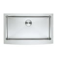 thumbnail image 2 of Zuhne Prato 33 Stainless Steel Deep Basin Farmhouse Sink with Apron Front, 2 of 10
