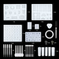 thumbnail image 2 of EEEkit Resin Molds, 229pcs Silicone Epoxy Resin Making Kit for Resin Casting Beginner, 2 of 7