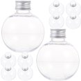 thumbnail image 2 of 10pcs Transparent Light Bulb Bottle Empty Diy Bottle Multi-functional Water Bottle Bulb Drinking Bottle, 2 of 8