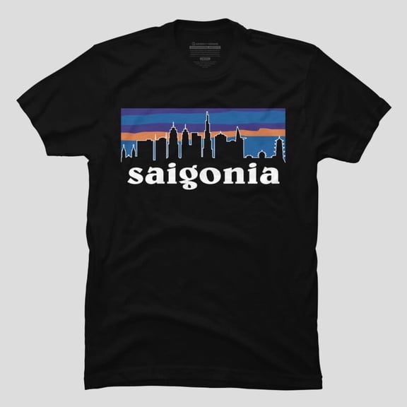 Saigonia Retro Vintage Travel Souvenir City Pride Graphic H10007 Unisex T-Shirt, Up to Size 5XL