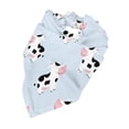 thumbnail image 5 of Bingfone Cute Farm Cow-Washable Dog Scarf Triangle Adjustable Puppy Bandana Bib Handkerchief For Medium Large Dog Cat, 5 of 9