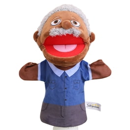 Marionnette Cerf à Main – Peluche Douce – Jouet Interactif Pour Enfants – Raconter Des Histoires – Cadeau Original – 25 Cm