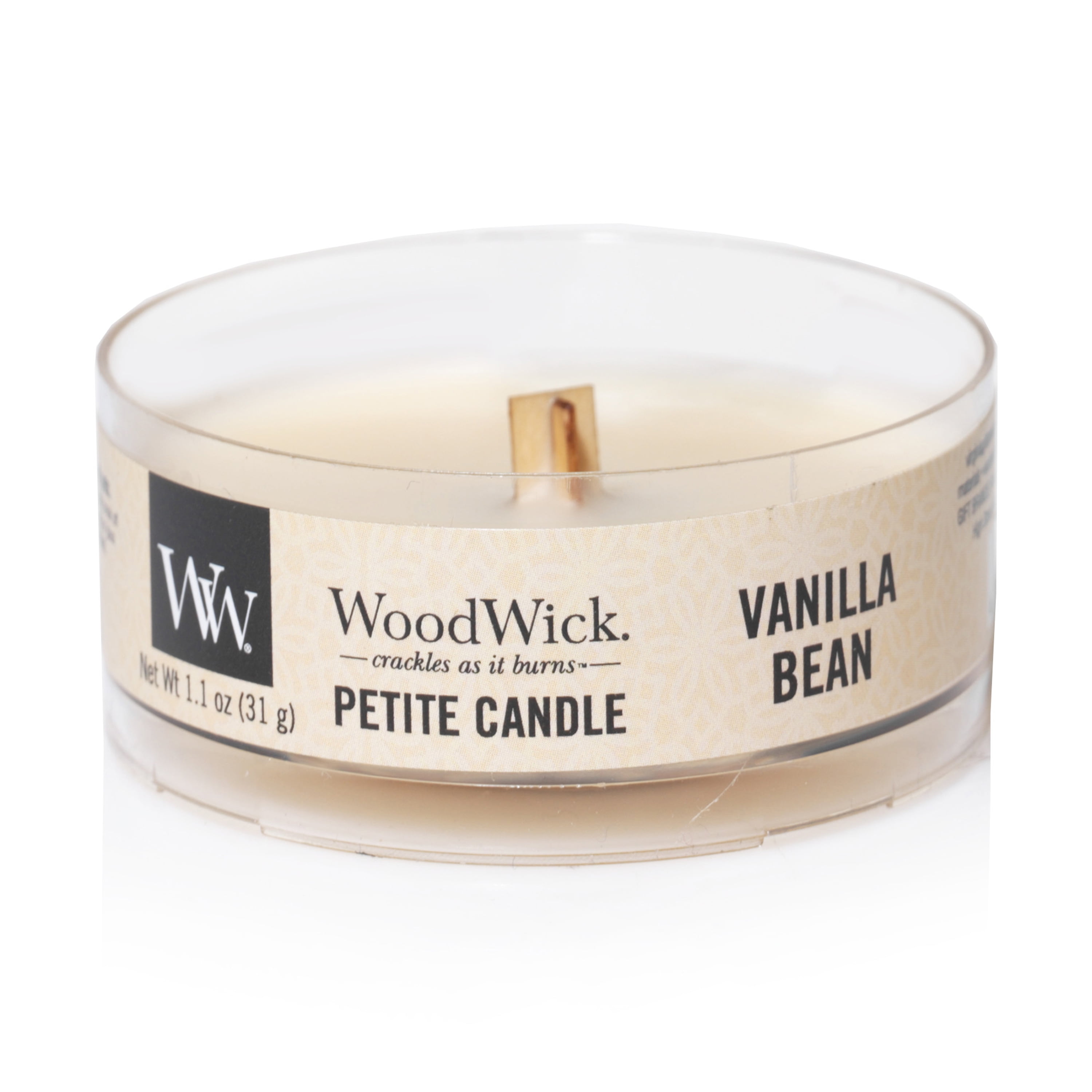 WoodWick Petite Vanilla Bean Candle