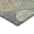thumbnail image 3 of Addison Rugs Chantille Indoor/Outdoor Transitional Geometric Green Machine Washable Rectangle Rug, 10' x 14', 3 of 8