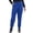 Galaxy Blue, variant on Cherokee Allura Women's Mid Rise Jogger Scrub Pants with 5 Pockets