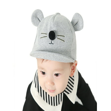 Kids Baby Bunny Rabbit Visor Baseball Cap Cotton Peaked Hat GY
