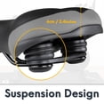 thumbnail image 4 of CD Wide 10.2"x8.6" Bike Seat Saddle w/ Quick Release Seat Clamp for Peloton ONLY, 4 of 6