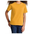 thumbnail image 2 of Yellow Rooster Youth Core Cotton T-Shirts Gold M, 2 of 7
