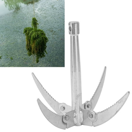 

Fyydes Water Knife Water Grass Cut Knife Fishing Water Grass Knife With 10m Rope Foldable Stainless Steel Rust Resistance Durable Remover