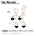 thumbnail image 2 of Fotbe Funny Chicken Calcetas Largas con Estampado para Hombre y Mujer – Calcetas de Compresión Transpirables y Elásticas, Viajar y Uso Diario Talla 5-11, 2 of 6