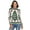Knitted Christmas Tree-1, variant on Knitted Christmas Deer Snow Women's Turtleneck Sweater Long Sleeve Ribbed Fitted Turtle Neck Casual Fall Winter Collection Top S