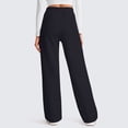 thumbnail image 5 of Womens Sweatpants with Pockets Elastic High Waist Drawstring Relaxed Fit Casual Straight Leg Sweat Pants Trousers, 5 of 7