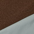 thumbnail image 2 of Sherpa Faux Fur Fleece W/ Backing 56/57 Inch Insulating Abrasion Resistant 380 GSM Fabric By The Yard - For Apparel, Accessories, & Décor - Brown (10 Yards), 2 of 3