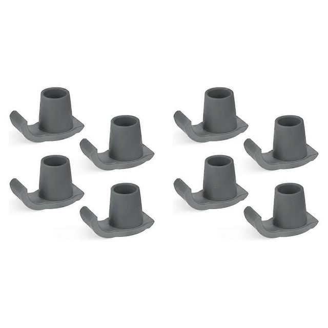8 Pcs Walker Ski Glider Replacement Kit