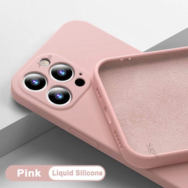 Funda cuadrada de silicona líquida ASTUBIA para iPhone 11 12 13 Pro Max Mini funda de protección completa para iPhone XS 14 Pro MAX X XR Tan Jianjun unisex