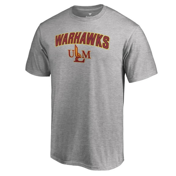 Men's Ash ULM Warhawks Proud Mascot T-Shirt
