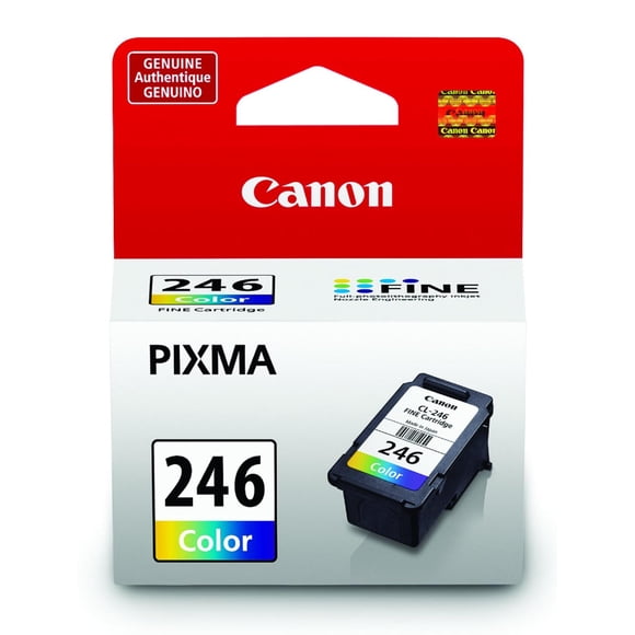 Canon CL-246 Genuine Color Ink Cartridge, Compatible with iP2820, MG2420/2924/2920/3020/2522/2525, MX492, TS3120/302/302a/202/202a/4520/3320