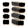thumbnail image 4 of Letreros De Pizarra Con Soporte De Caballete Tablero De Decoración De Carteles De Pizarra 40 piezas Soledad Mini pizarra de sobremesa, 4 of 10