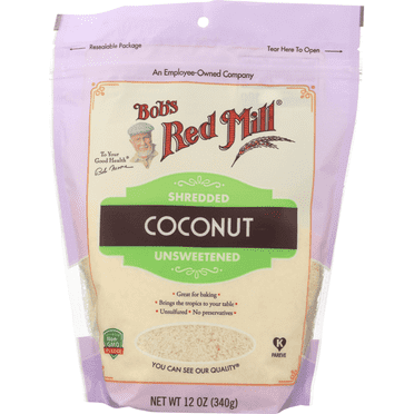 Bob's Red Mill Shredded Coconut (Unsweetened), 12-ounce