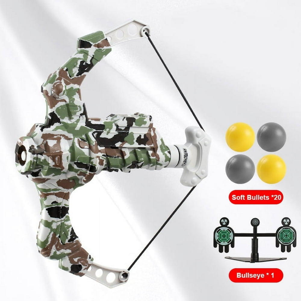 Tekleon Arc Et Flèche Enfants Kit, Tir à L'arc Pour Enfants Avec Des Luières LED, 6 Flèches De