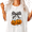 White, variant on UNISHE Halloween Pumpkin Bow Short Sleeve Crewneck Graphic Tee