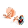 thumbnail image 3 of Ladybugs Mens Cufflink Stainless Steel Elegant Design for Formal Attire Wedding Party Business Meeting Men's Cuff Links Cufflink, 3 of 6