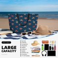 thumbnail image 5 of Kdxio Octopus Sea Life for Beach Bag for Women Large Beach Tote Bag Waterproof Sandproof Swim Bag with Zipper Pockets Beach Vacation Travel, 5 of 7