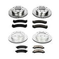 thumbnail image 3 of PowerStop Front and Rear Z23 Evolution Sport Carbon-Fiber Ceramic Brake Pad and Drilled & Slotted Rotor Kit Fits: CHEVROLET GMC Select Models K2029, 3 of 10