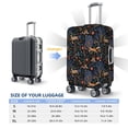 thumbnail image 6 of Daiia fall fox deer bird Luggage Cover, Thickened Washable Travel Luggage Covers, Elastic Unique Baggage Covers for 18-20 inch Luggage-X-Large, 6 of 9