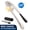 Imperial Silver, variant on Premium Garlic Press, Professional Garlic Mincer, Easy to Squeeze and Clean, Rust Proof, Efficient Ginger Crusher - Gloss Silver