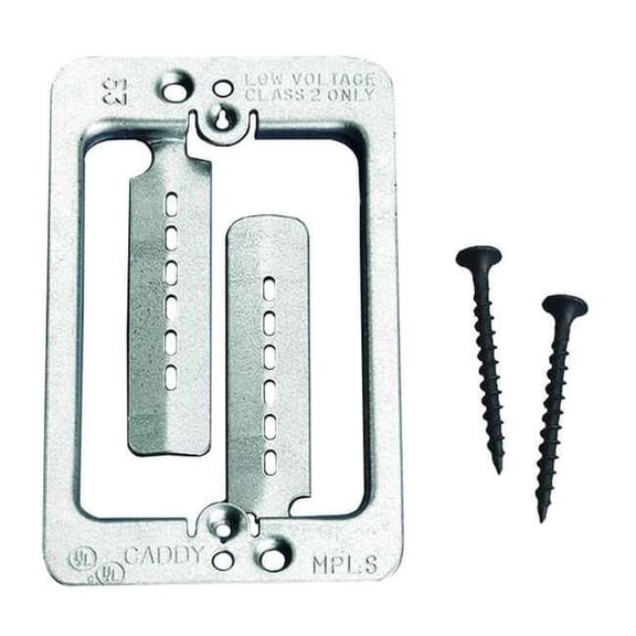 Nvent Caddy Communication Bracket, 1 Gang, Steel, - Box Type MPLS
