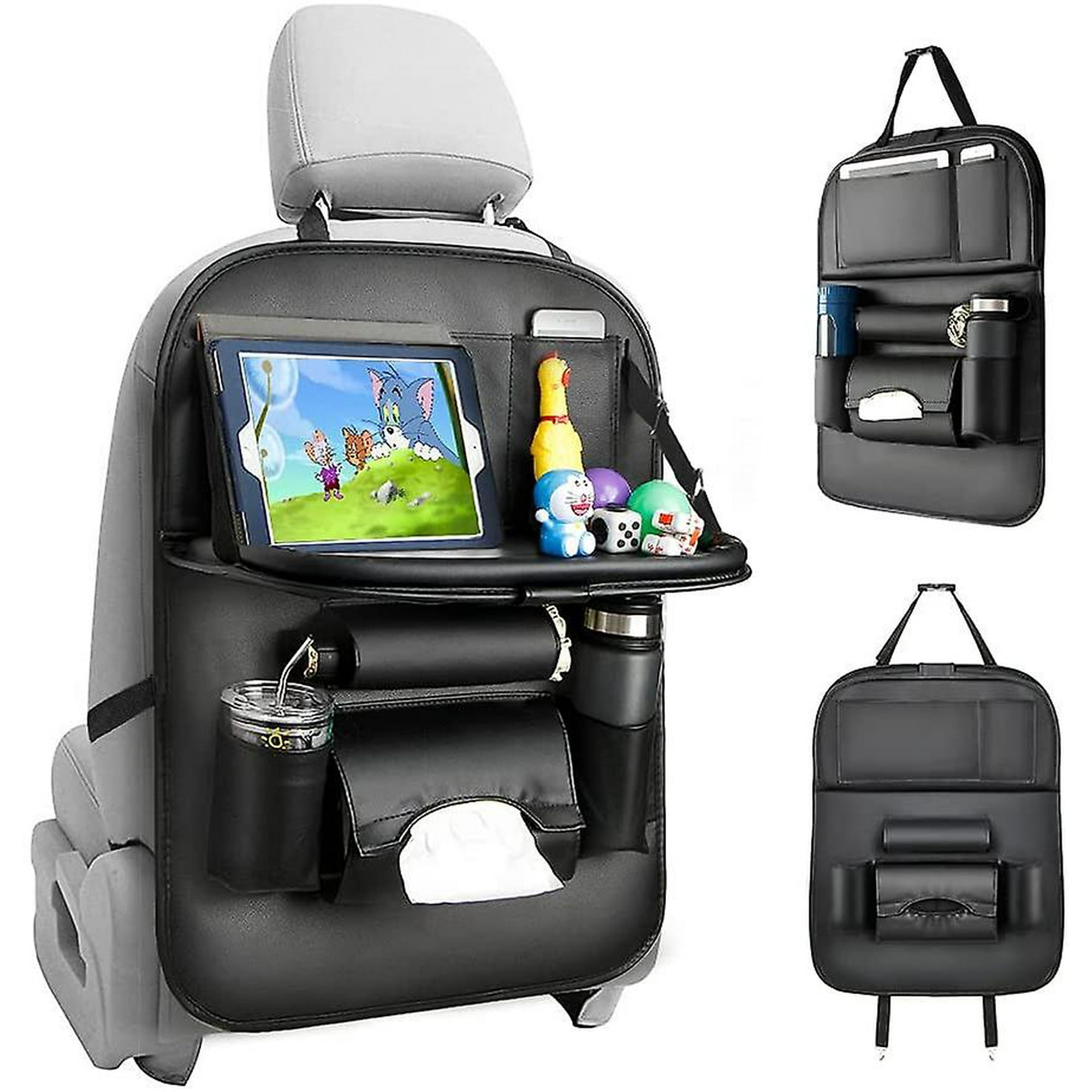 Car Organiser Car Backseat Organiser With Foldable Tray Table Car Storage Walmart