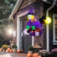 thumbnail image 4 of Ktaxon 3.9' Halloween Inflatables Outdoor Halloween Decoration with LED Lights 3pcs Blow up Hanging Witch, 4 of 8