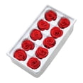 thumbnail image 4 of 10 cabezas de flores de rosas preservadas, flores secas, flores eternas para mujeres, abuela, mamá, aniversario, Navidad, 4 of 9
